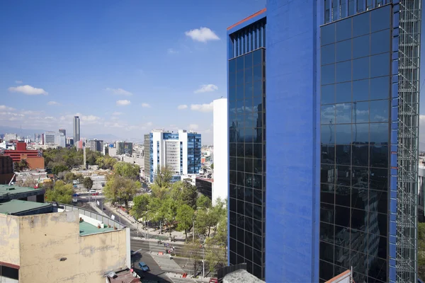Panoramę miasta Meksyk — Zdjęcie stockowe