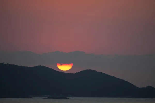 Atardecer en Puerto Vallarta, México — Foto de Stock