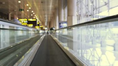 Acele barcelona Havaalanı terminal çevresinde