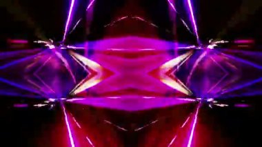 Geceleri Barselona sürüş soyut timelapse