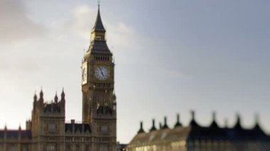 trafik, Londra'nın büyük ben Timelapse tilt shift objektif ile vurdu