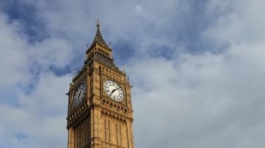 büyük ben saatin, Parlamento, westminster, Londra Timelapse
