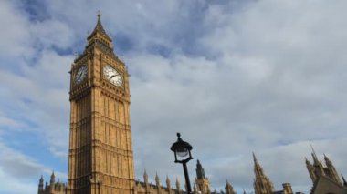 büyük ben saatin, Parlamento, westminster, Londra Timelapse