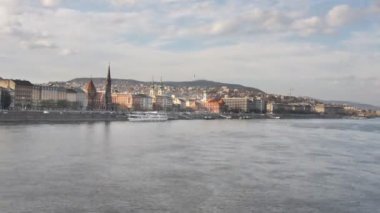 Budapeşte siluetinin manzarasına