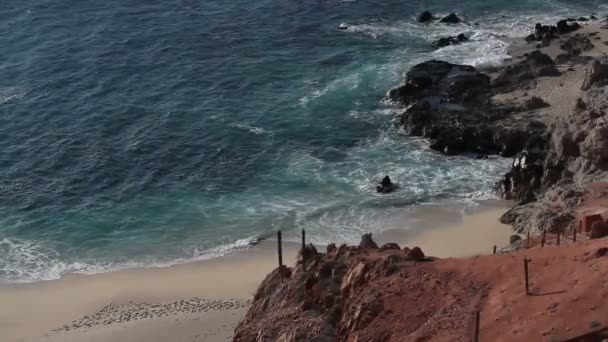 Hermosa escena en los cabo, baja california sur mexico — Vídeo de stock