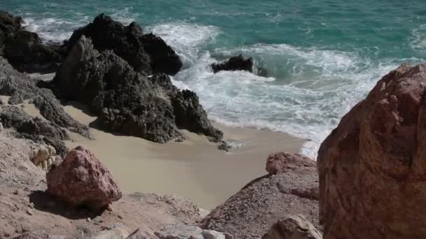 Cena bonita em los cabo, baja califórnia sur mexico — Vídeo de Stock