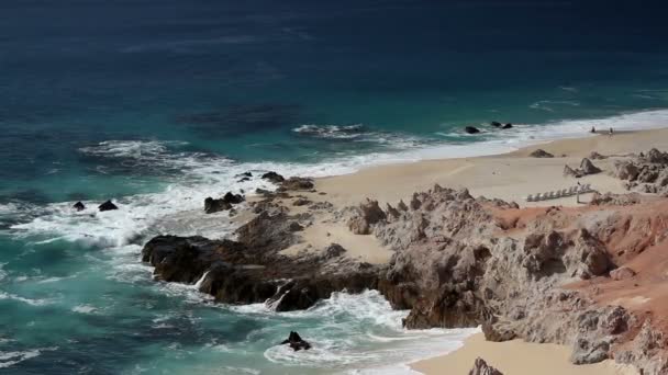 Hermosa escena en los cabo, baja california sur mexico — Vídeo de stock