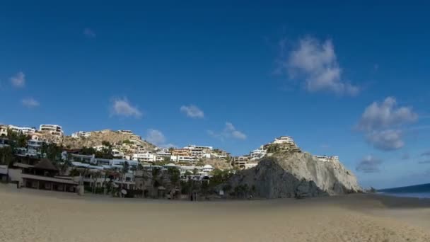 Mooie timelapse geschoten in los cabo, baja california sur, mexico — Stockvideo