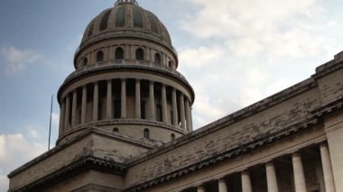 Bina havana, Küba'nın merkezi capitolio gece Timelapse