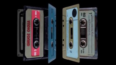 eski ses kasetleri ile saygısız 3D etkisi