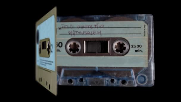 Effet 3d des vieilles cassettes audio inversées — Video