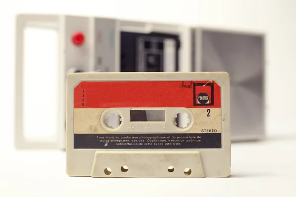 Oude cassette — Stockfoto