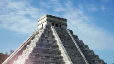 chichen Itza, Meksika Timelapse mayan ruins.