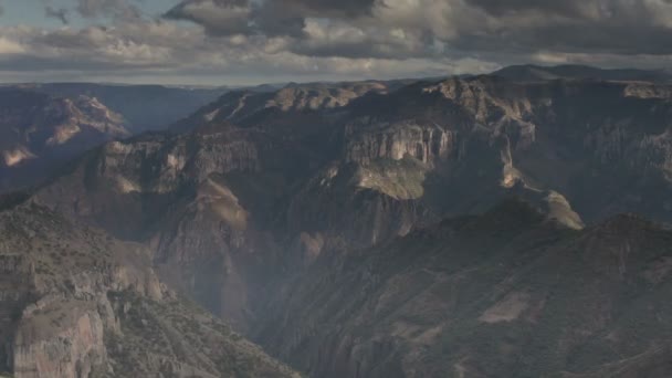 TimeLapse a hihetetlen réz Canyon (Barrancas del Cobre) — Stock videók