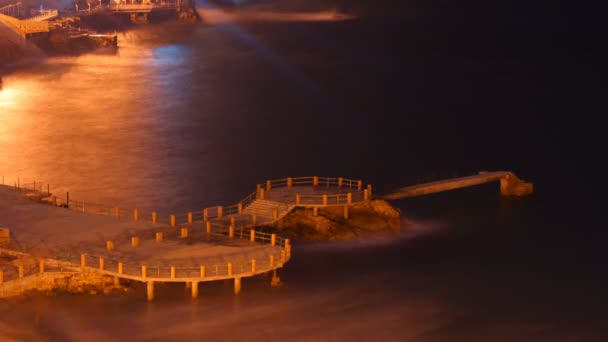 Strada costiera di corniche a marsiglia, Francia — Video Stock