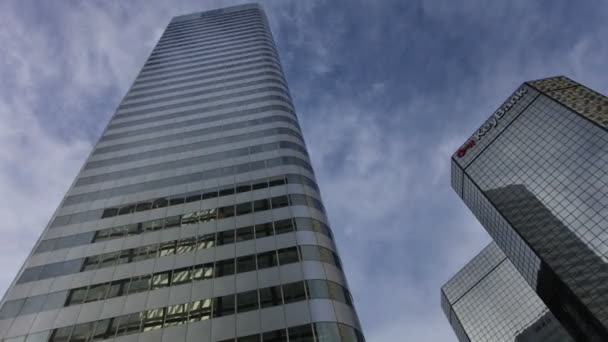 View of the denver skyline, colorado — Stock Video