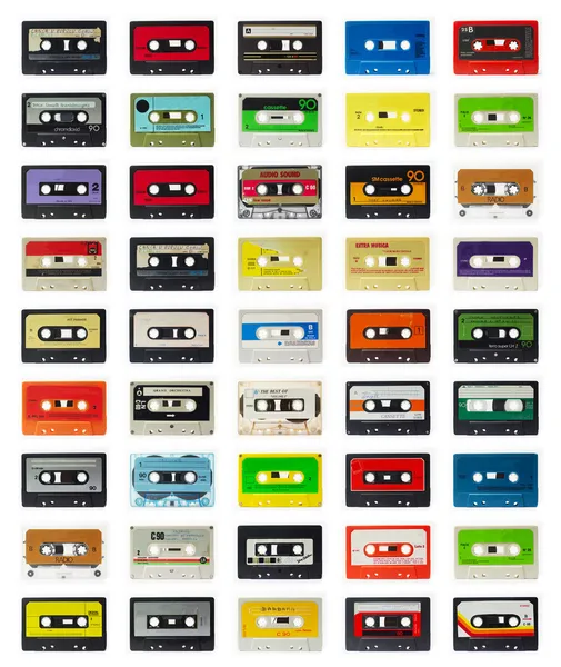 Oude cassette — Stockfoto