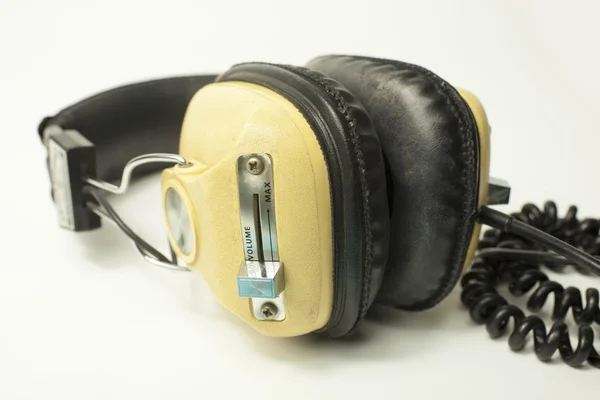 Retro headphones — Stock Photo, Image