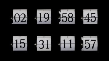 eski bir tarzı flip saat hareketi durdurmak