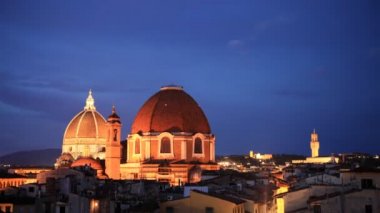 Timelapse Floransa Skyline, İtalya