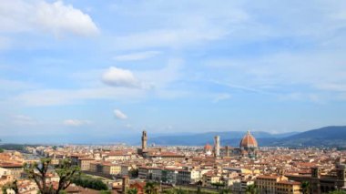 Timelapse Floransa Skyline, İtalya