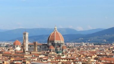 Timelapse Floransa Skyline, İtalya