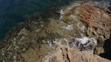 formentera, İspanya adanın engebeli kıyı şeridi