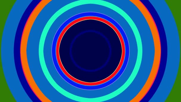 圆圈形状抽象 — 图库视频影像