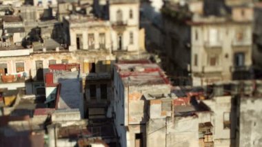 gölgeler düşük geçirerek Timelapse rise havana skyline Küba