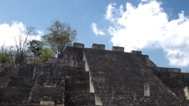 kalakmul Meksika Maya harabelerini Time-Lapse