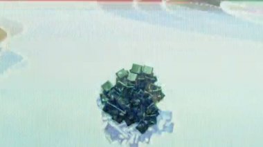 bir klavye yapma stopmotion bizim gevşek bilgisayar klavye harf