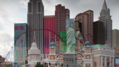 ve gece las vegas neon ışıkları