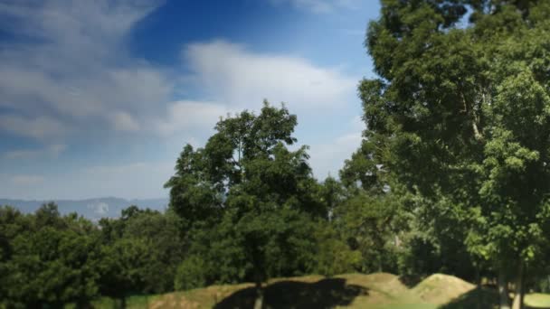 Shot of beautiful moving clouds and sky — Stock Video