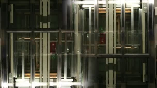 Лифт в Вене — стоковое видео