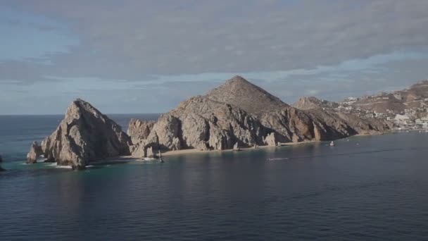 Los arcos y los cabos en baja califonia sur — Vídeo de stock