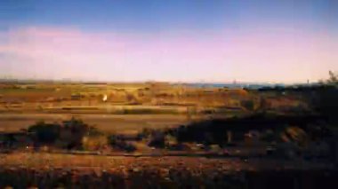 bir trenin Marseille Timelapse vurdu