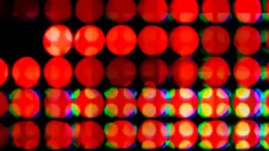 yol bir yerde çalışan ışık kalıpları