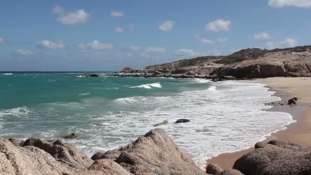 Hermosa toma en los cabo, baja california sur mexico — Vídeo de stock