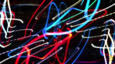 hızlandırılmış trafik ve sokak sahne yapılmış soyut desen