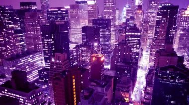 Manhattan ufuk çizgisinin görüntüsü
