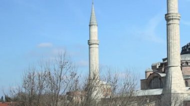 Timelapse Aya Sofya Kilisesi İstanbul