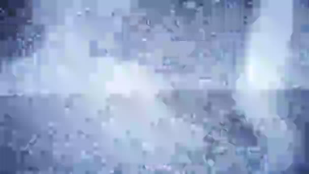 Bruit statique et électronique capté à partir d'un vieux téléviseur 