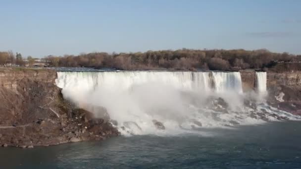 Cataratas do Niágara, EUA e Canadá — Vídeo de Stock