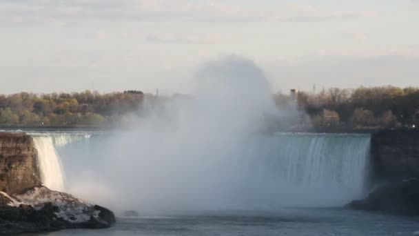 Niagarafälle, USA und Kanada — Stockvideo