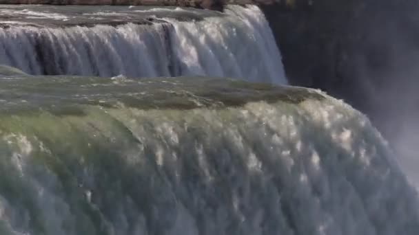Niagara Şelalesi, ABD ve Kanada — Stok video