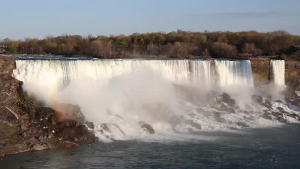 Cascate del Niagara, Stati Uniti e Canada — Video Stock