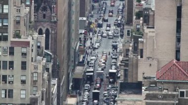 aşırı yakın çekim new york street sahne