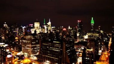 Manhattan ufuk çizgisinin görüntüsü
