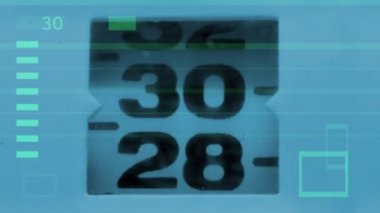 eski bir tarzı flip saat hareketi durdurmak