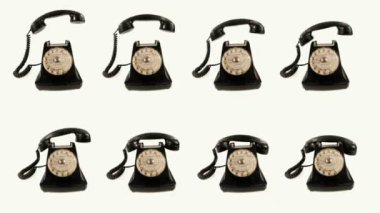 eski stil telefon zil stopmotion